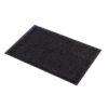Dry Clean Droogloopmat incl. rand - Unikleur - Op Maat - Dry Clean uni 875 raven black