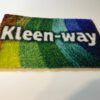 Kleen-Way logomat op maat gemaakt