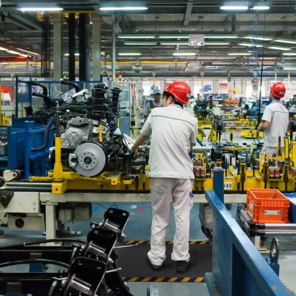 Hog Heaven antivermoeidheidsmat industriële omgeving