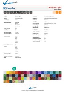 Jet-Print Light logomat incl. rand standaardmaten - Afbeelding 7