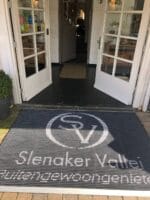 Borstelmat 22 mm met logo op maat