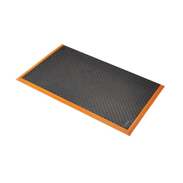 Safety Stance Solid werkplekmat Zwart/Oranje standaardmaten - Afbeelding 1