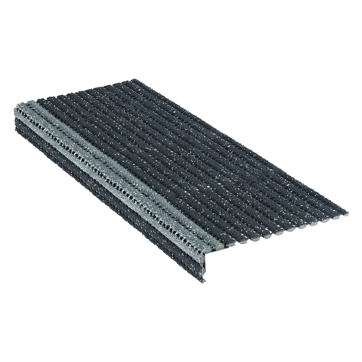 Safe Walk antislip traptrede. Kleur: antraciet reflectie.