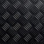 Bovenaanzicht van Delta rubbermat.