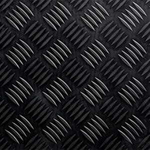 Bovenaanzicht van Delta rubbermat.